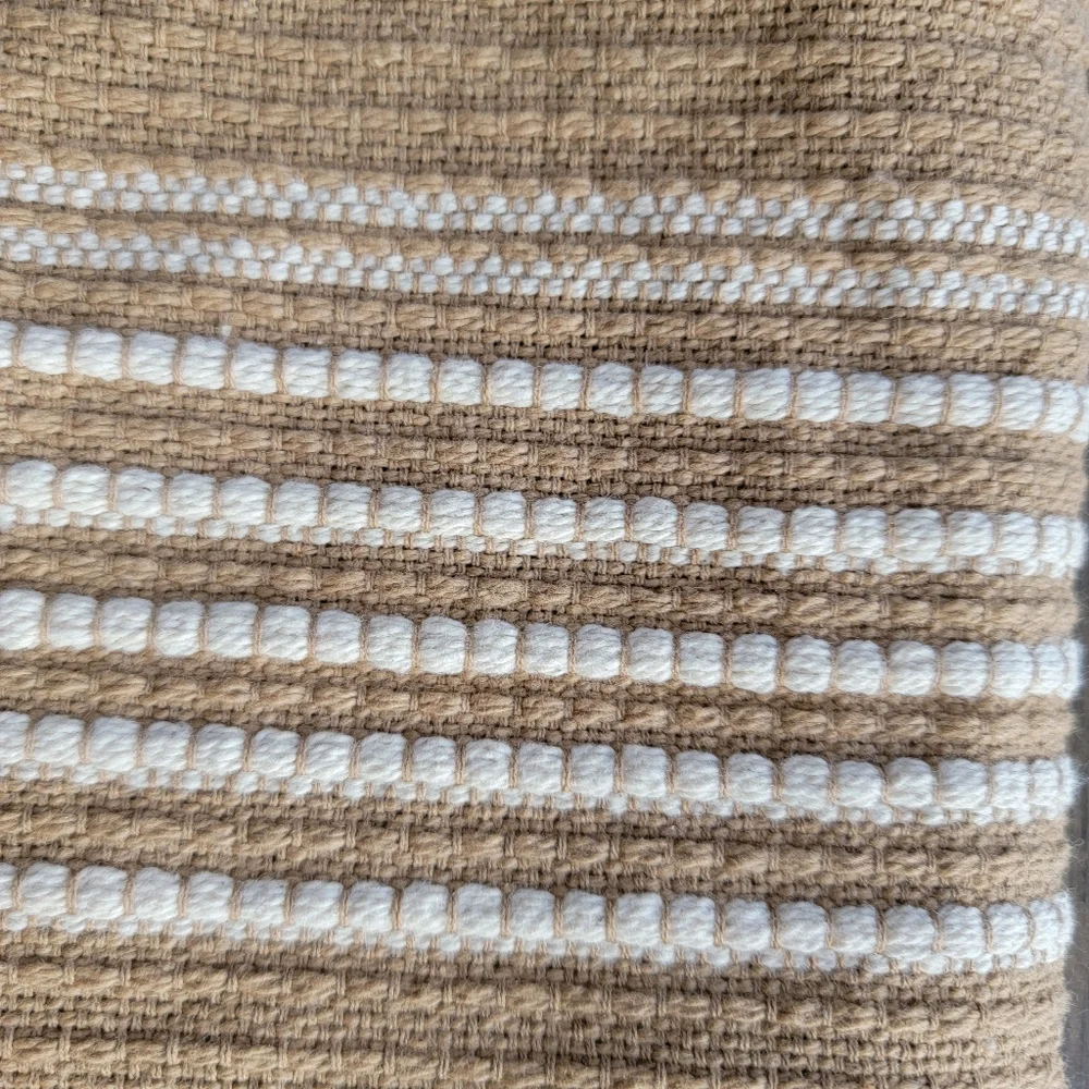 LAST 1!🎄 Striped Stocking Tan - Threshold designed with Studio McGee 1 stocking - Picture 11 of 12